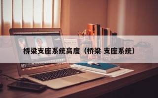 桥梁支座系统高度（桥梁 支座系统）